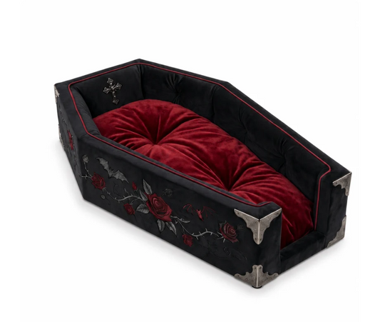 Coffin Cat Bed