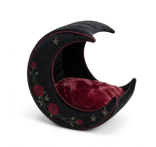 Crescent Moon Cat Bed